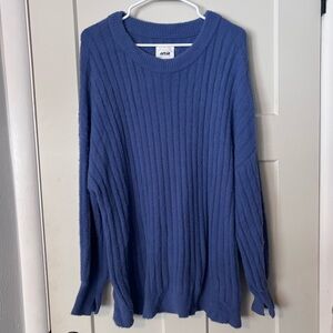 Aerie Soft Blue Knit Pullover